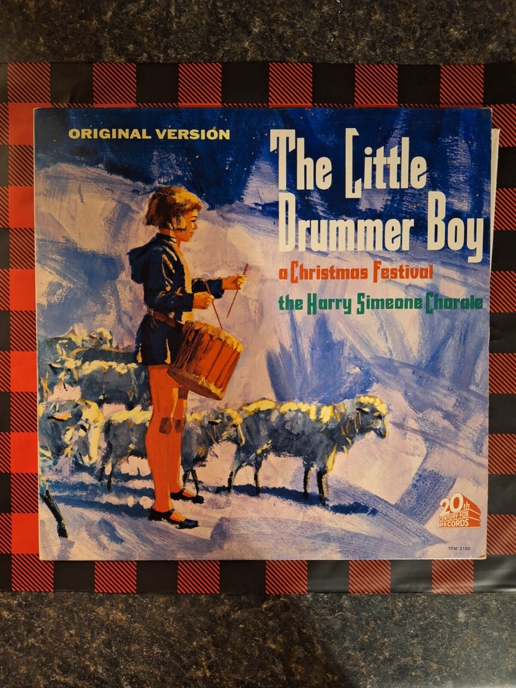 Harry Simeone Chorale The Little Drummer Boy Vinyl LP 1963