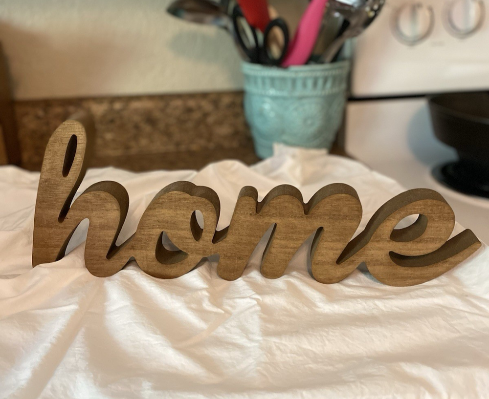 Rustic Home Wooden Plaque for Wall Decor