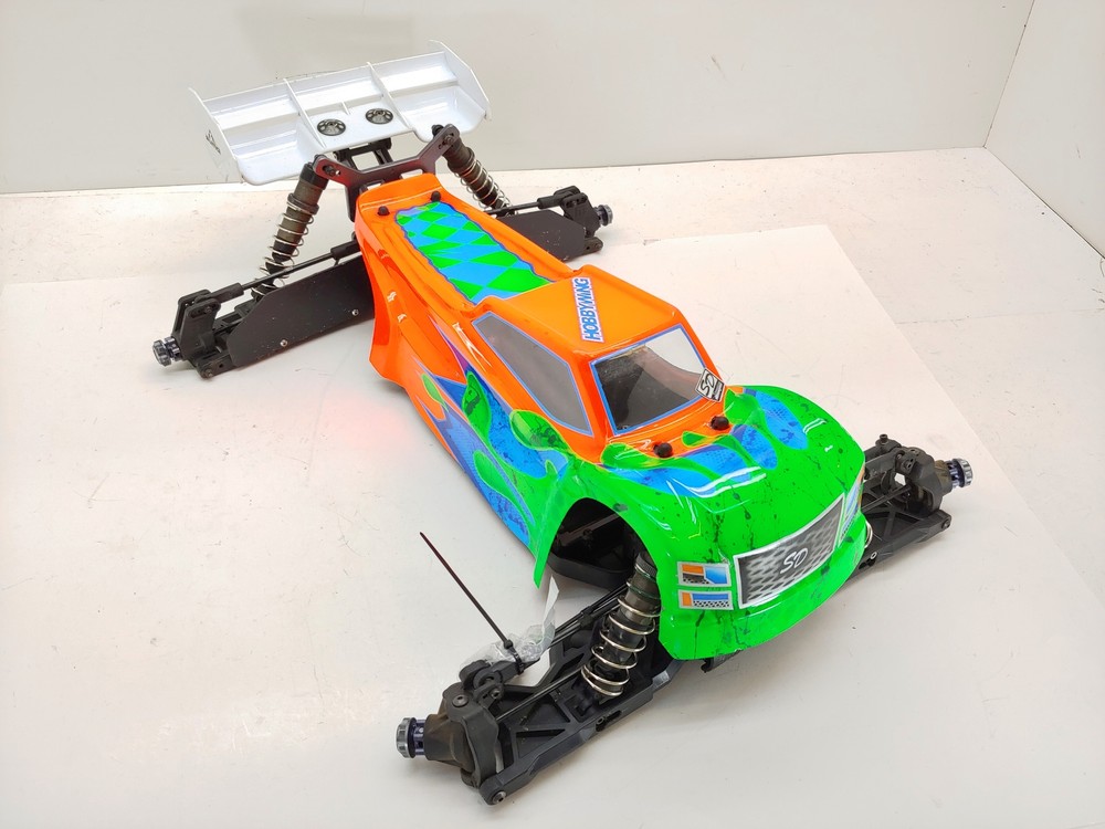 Tekno ET48 1/8 4x4 Electric Truggy Roller Slider Chassis w/ Custom Painted Body