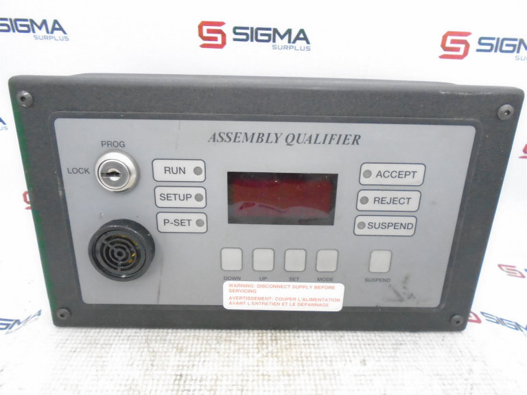 AUTOMATED SYSTEMS & CONTROLS AQGFR-0E4 CONTROL PANEL-image