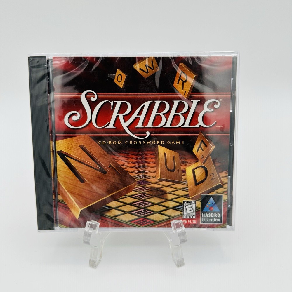 Scrabble CD-ROM Crossword Game (PC, 1999) WIN 95/98 NEW Hasbro