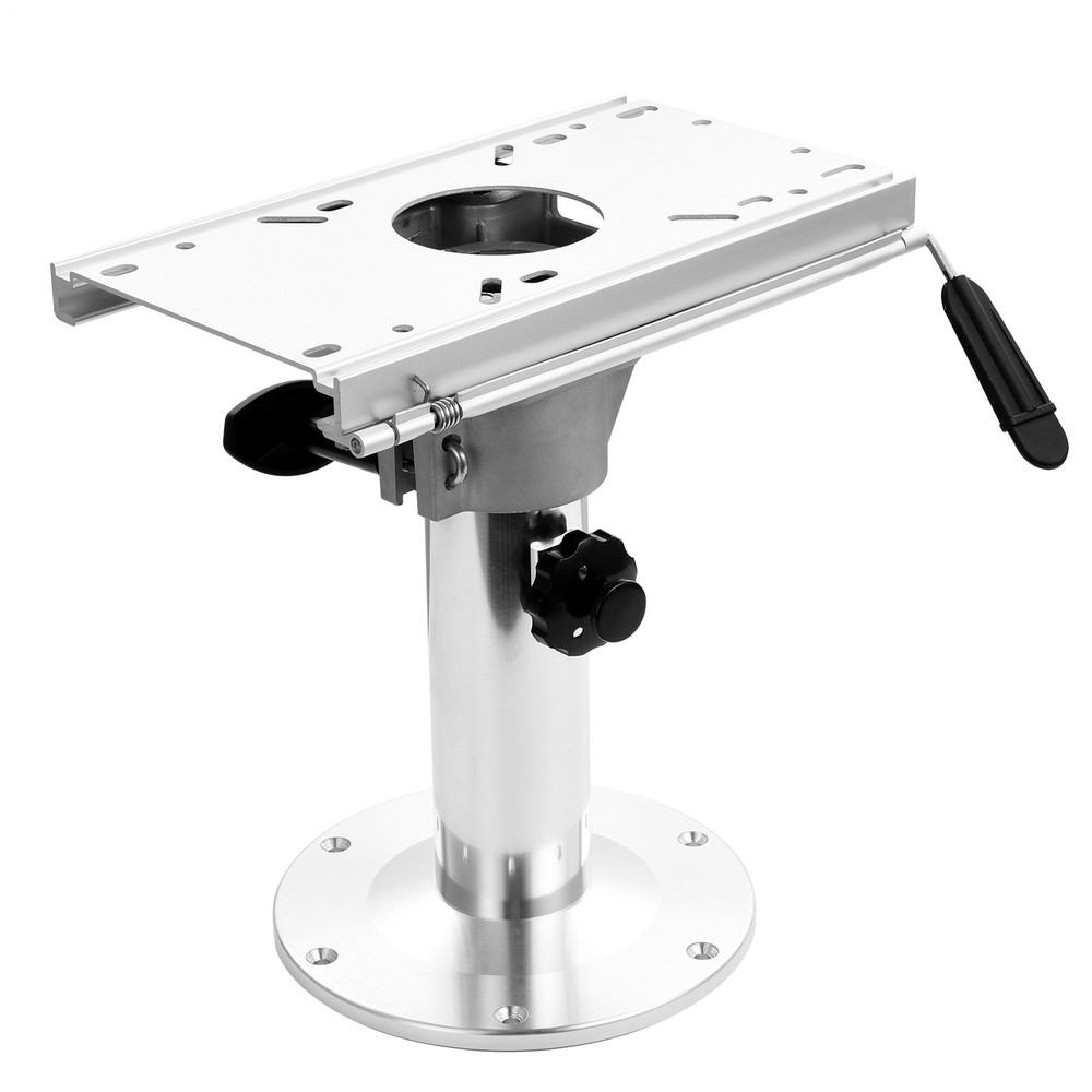 Premium Adjustable Boat Seat Pedestal Base for Fishing & Boating