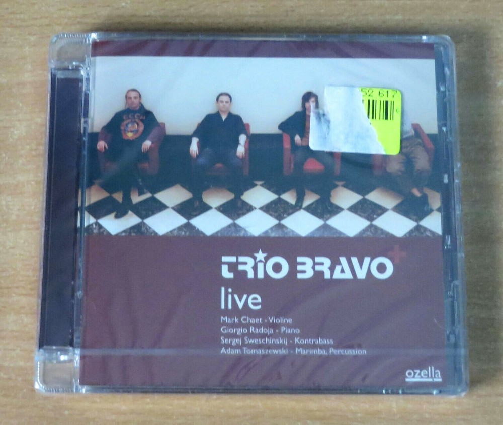 Trio Bravo+ Live CD 2008 Brand New Sealed  