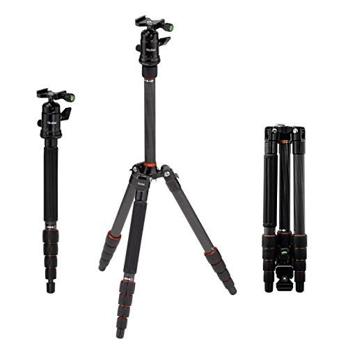Rollei Compact Traveller 1 Full Carbon Fibre Camera Tripod