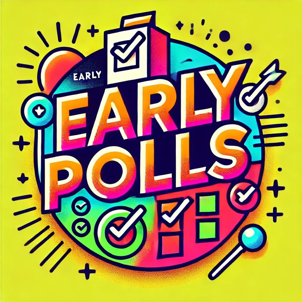EarlyPolls.com - PREMIUM TWO WORD DOMAIN NAME - Voting, Polls, Politics!