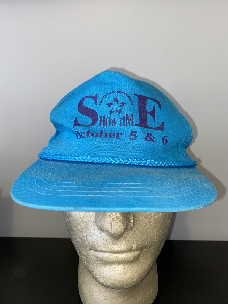 Vintage Showtime Power In Partnerships Snapback Trucker Baseball Cap  