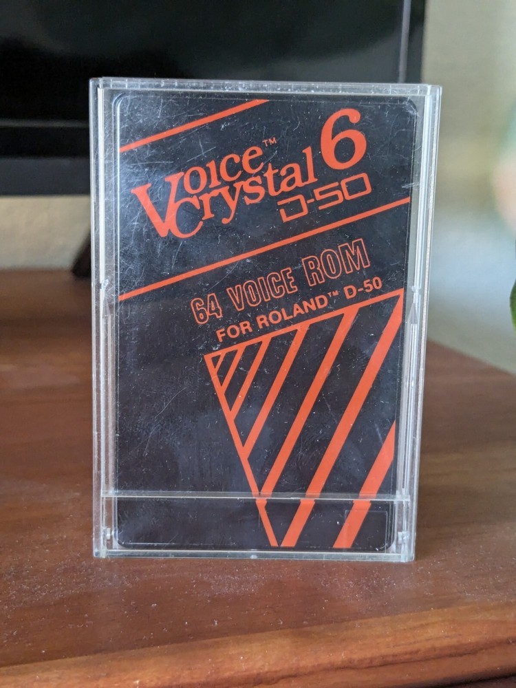 Roland D-50 Voice Crystal Card Vol 6 Synth Expansion-image