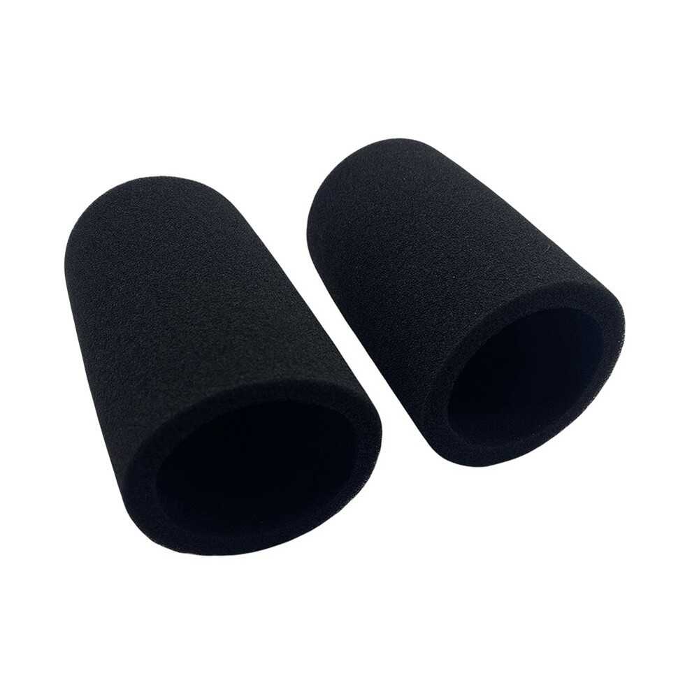 2Pcs Windscreen for  SM7B Microphone   Cover Noise Reduction Sponge Foam4173