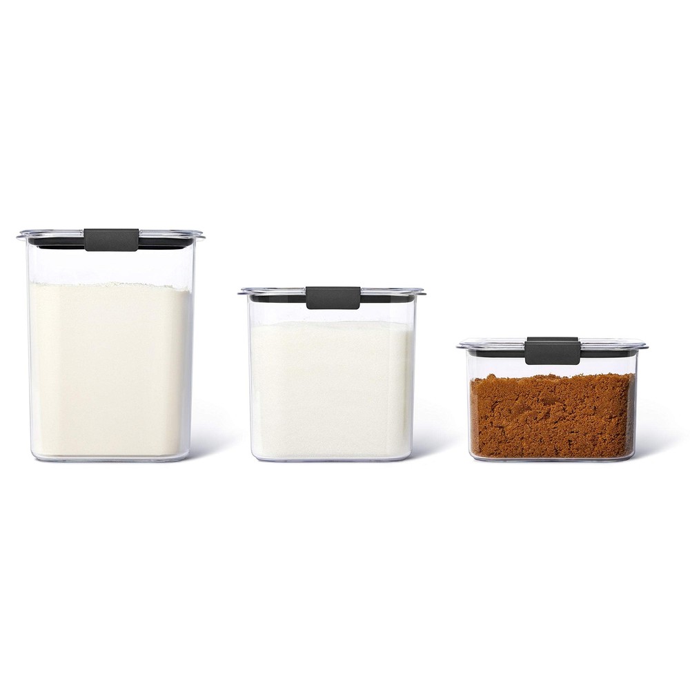 BPA-Free Brilliance Food Storage Containers with Secure Lids  