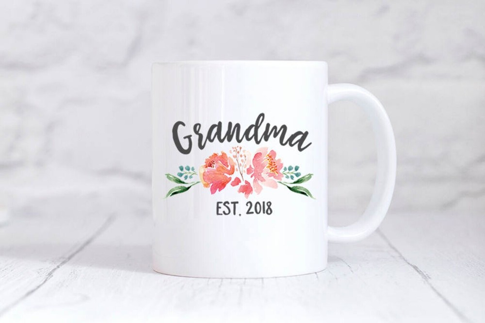 Grandma Mug New Grandma Gift Pregnancy Announcement Grandma Grandma Birthday