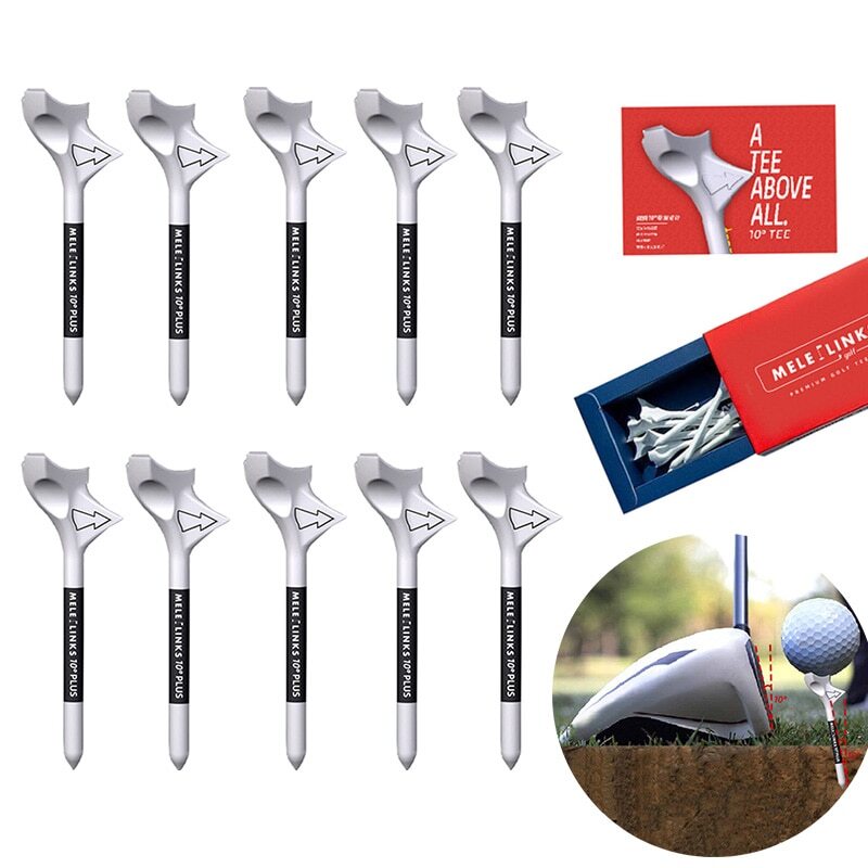 Golf Tees 10° Diagonal Insert Rhombic Golf Ball Holder Increases Speed
