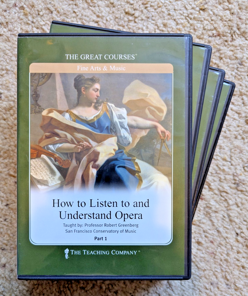 Great Courses: Understanding Opera with Robert Greenberg - 8 DVDs