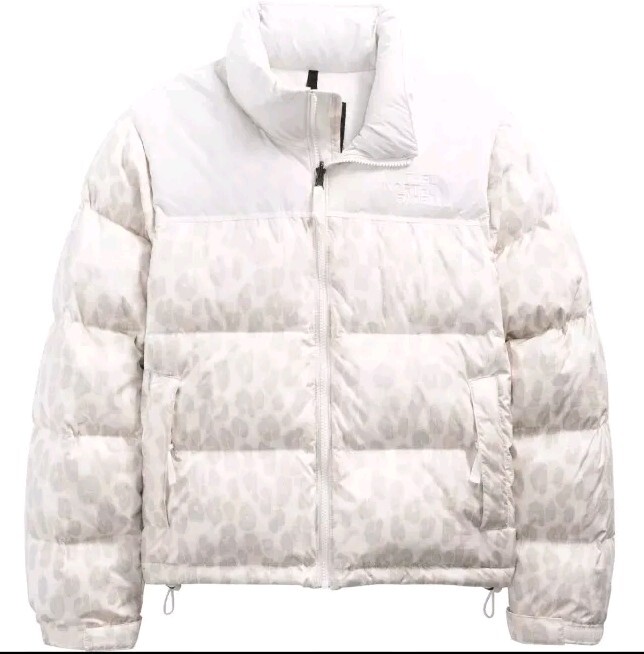 Women's The North Face 1996 Retro Nuptse Jacket in Leopard Print - $400