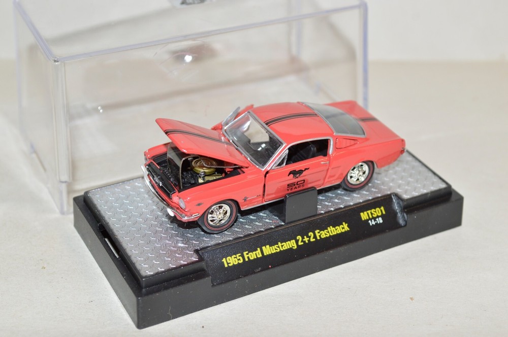 1:64 scale vehicle M2 1965 Ford Mustang 2+2 Fastback