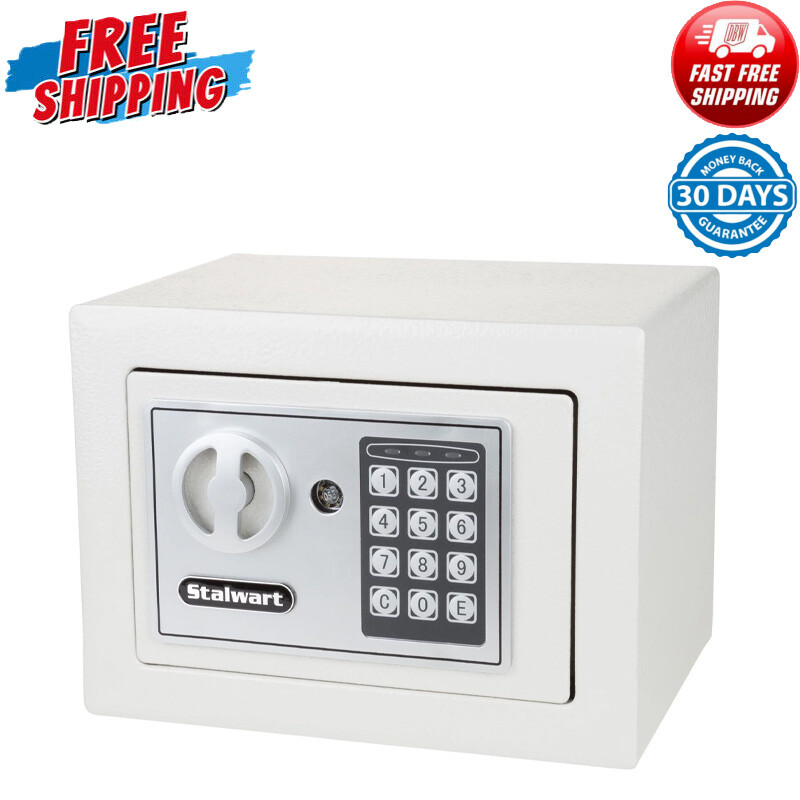 Compact Digital Security Safe with Electronic Keypad for Valuables-image