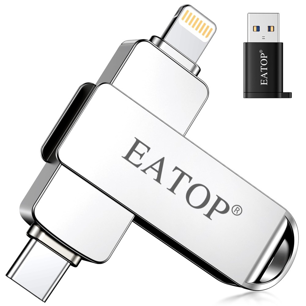 512GB Flash Drive Intended for iPhone iPad, Memory Stick Storage for Photos a...