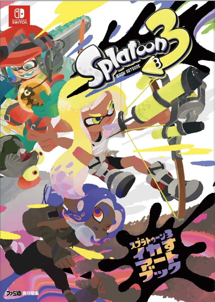 Splatoon 3 Official Art Book - Paperback