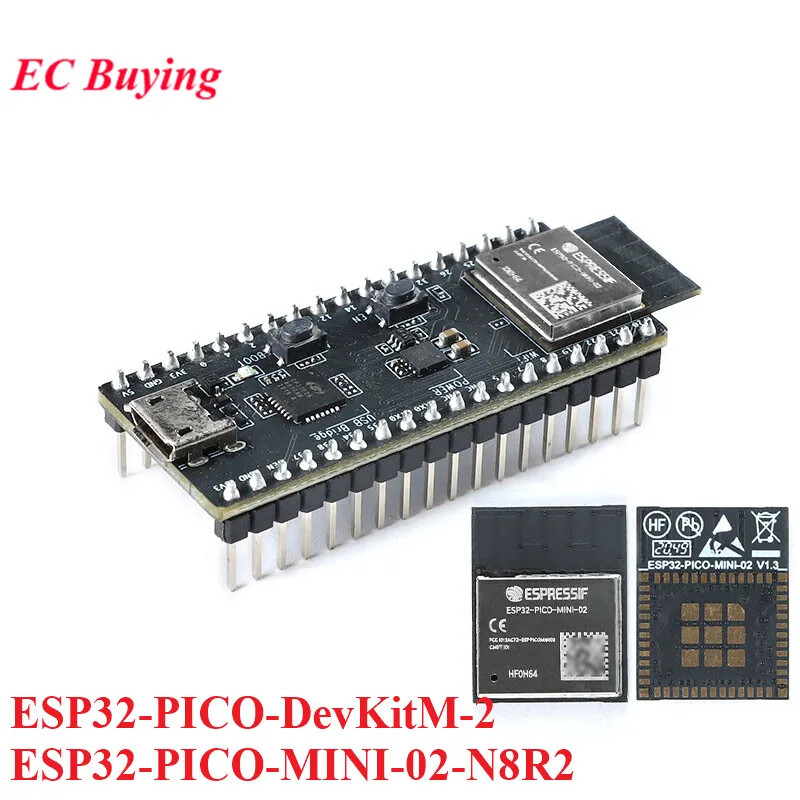 ESP32-PICO-DevKitM-2 WiFi BLE Bluetooth Development Board 8MB