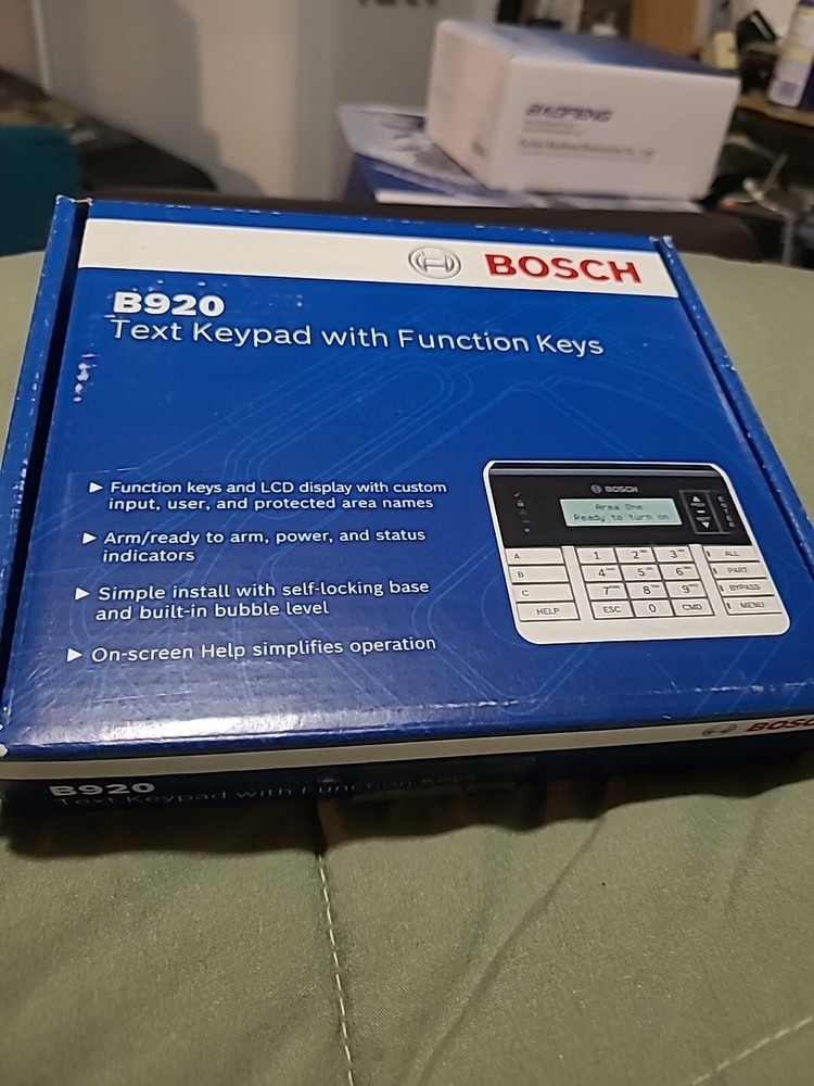 Bosch B920 Text Keypad