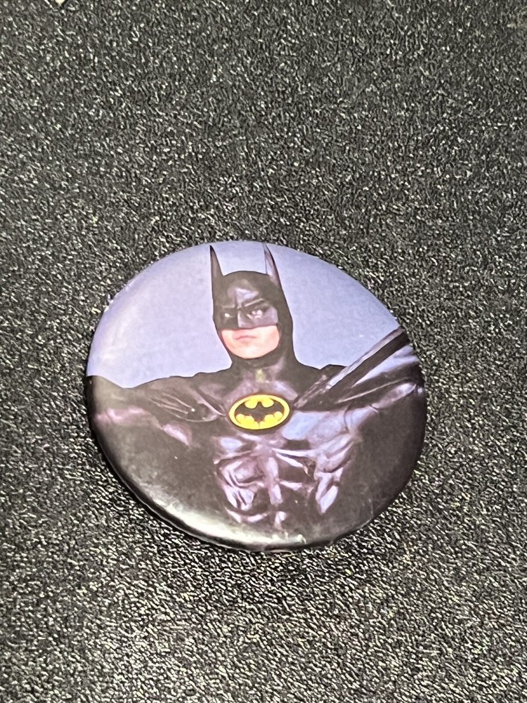 BATMAN DC COMICS 1989 PIN BACK BUTTON