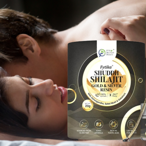 Unlock Pure Himalayan Energy with Fytika Shuddh Shilajit Gold & Silver Resin