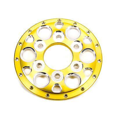 Weld P613-7095, One Gold Aluminum 15In. Sprint Magnum Center 6-Pin Lug Performan