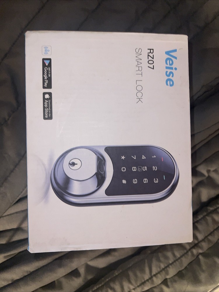 Veise RZ07 Fingerprint Smart Lock Biometric Keyless Touchscreen Entry with Keys