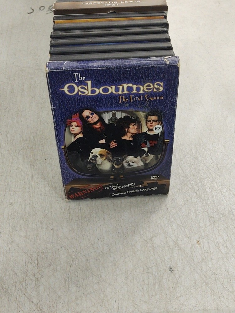 The Osbournes - The First Season (DVD, 2003, 2-Disc Set, Uncensored)