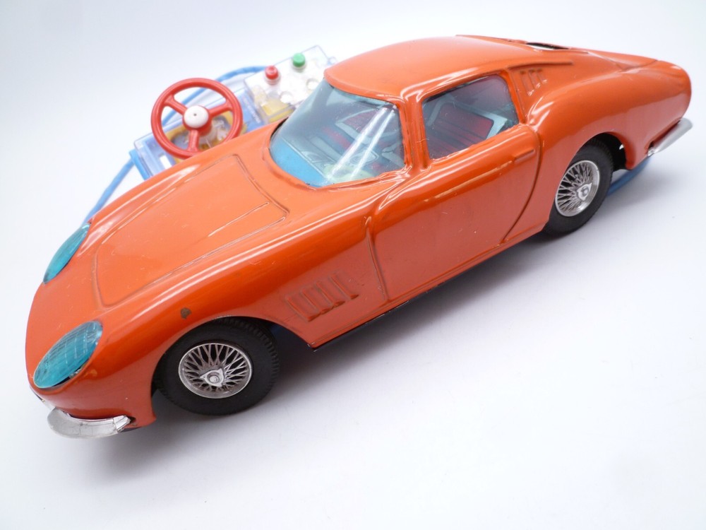 VINTAGE BANDAI FERRARI 275 GTB REMOTE CONTROL CAR - CLEAN ORIGINAL 1960s JAPAN