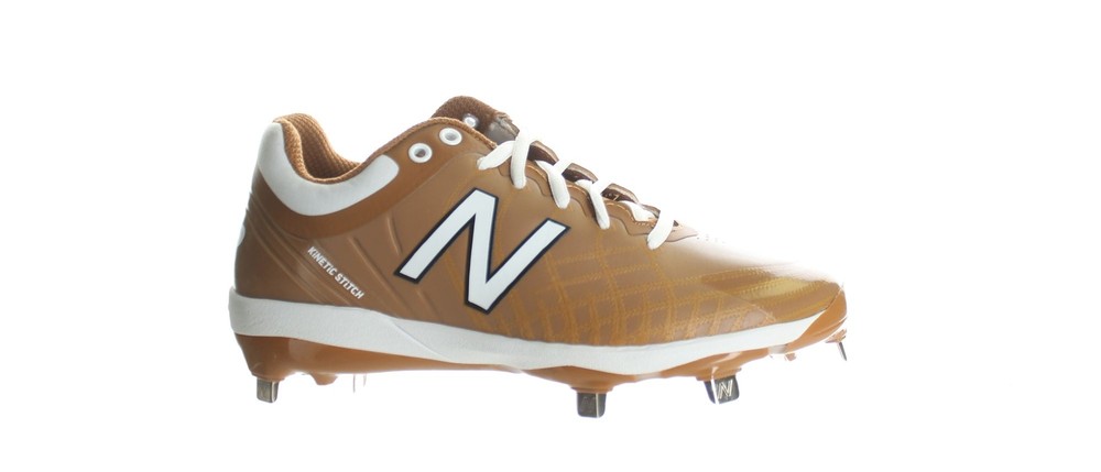 New Balance Mens L4040to5 Texas/Orange Baseball Cleats Size 5.5 (2012623)