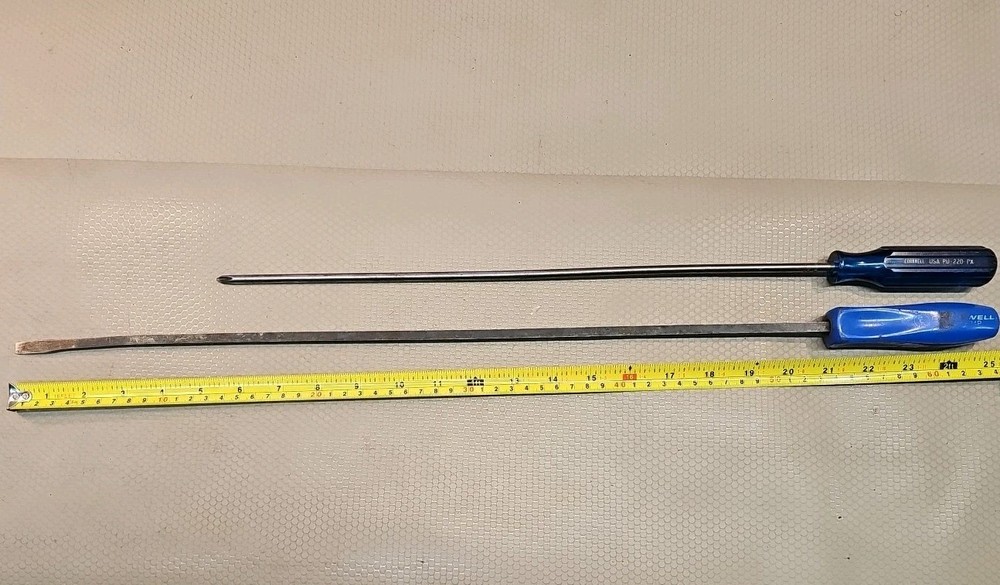 Cornwell Tools USA 20 Extra Long No 2 Phillips Screwdriver TEAL