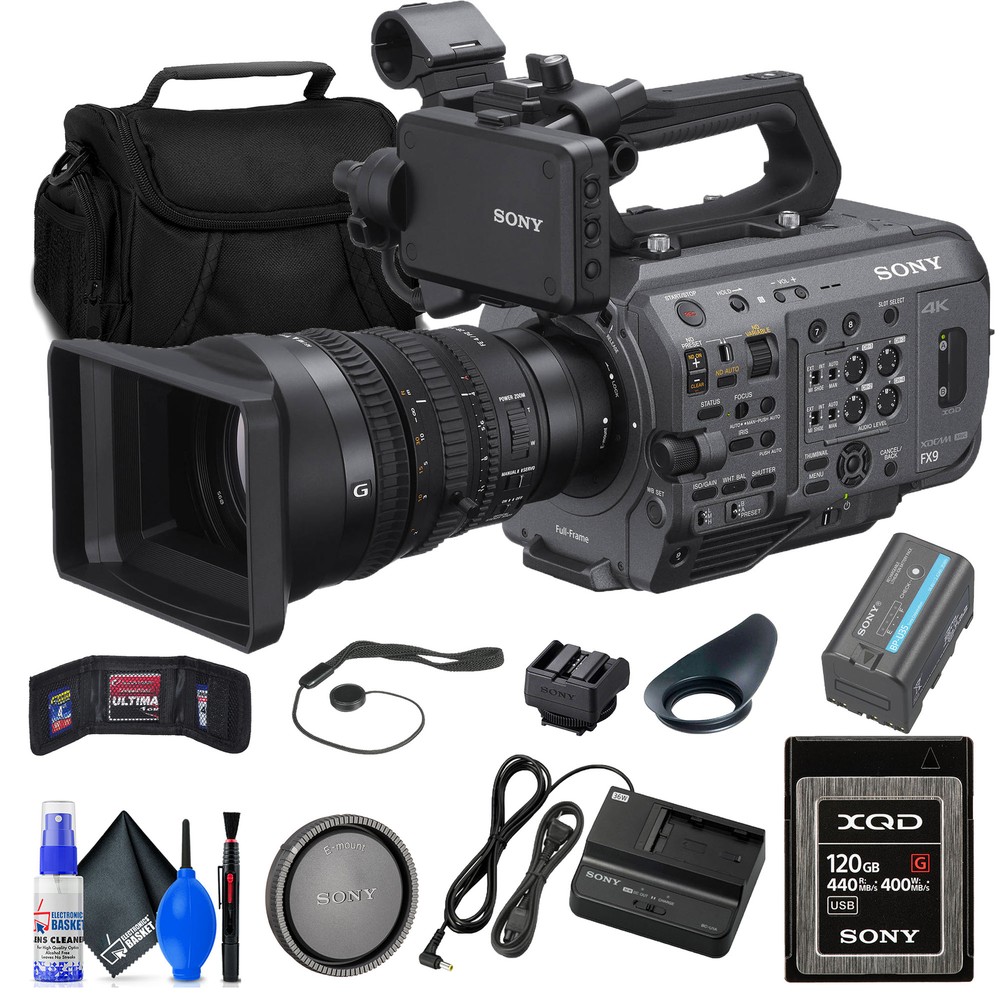 Sony PXW-FX9K XDCAM 6K Full-Frame Camera System with 28-135mm Lens + More