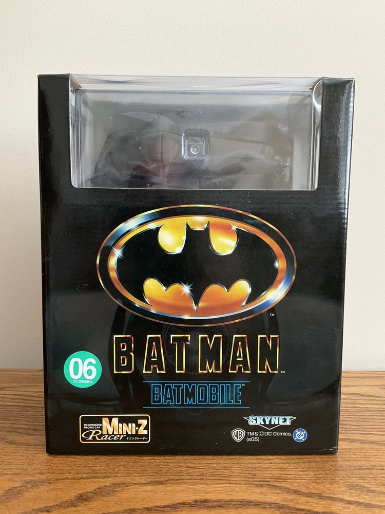 Vintage Kyosho Mini-Z Batmobile RTR RC Car for Collectors
