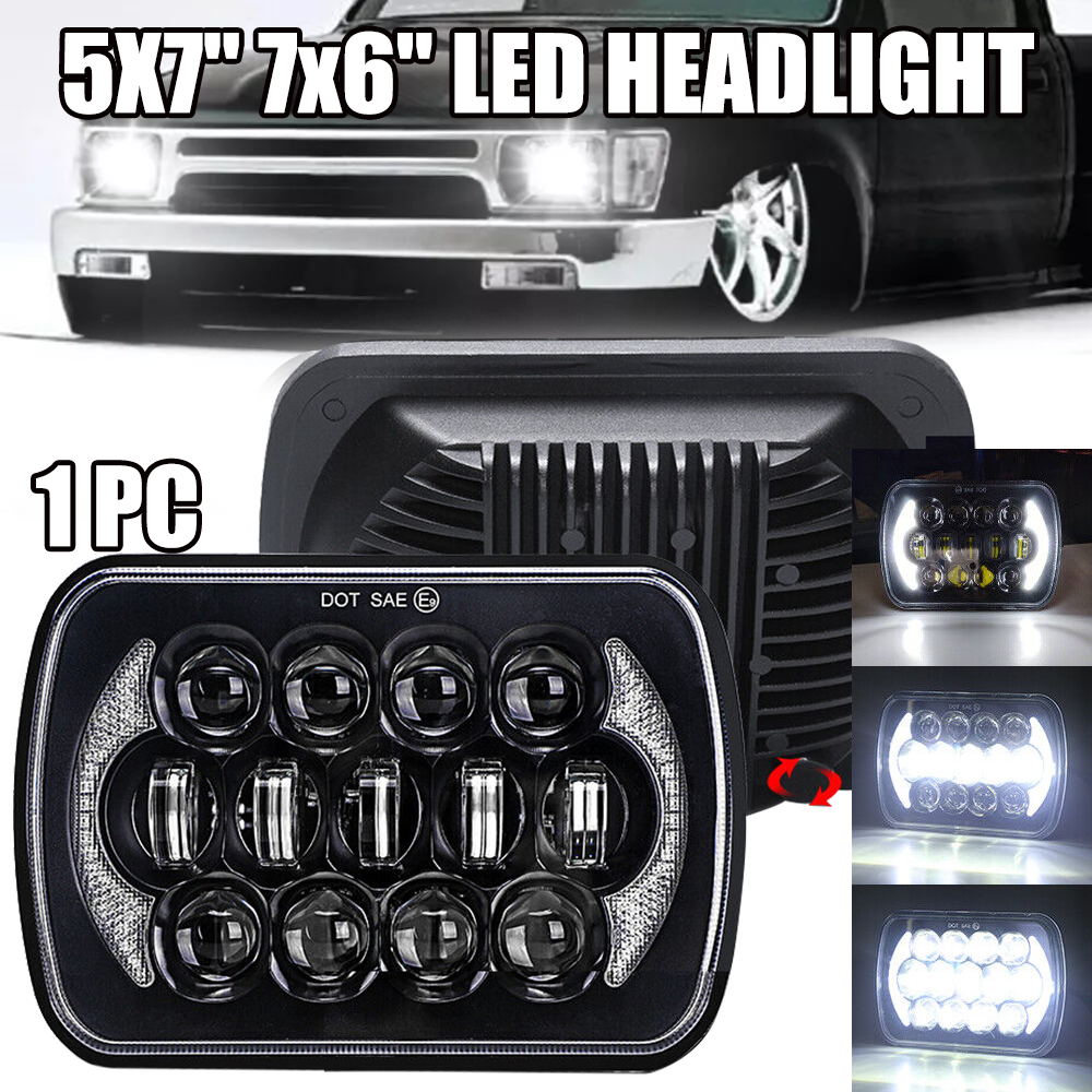 7x6 LED H4 Hi-Lo Headlight for 1982-1995 Toyota Pickup Hardbody