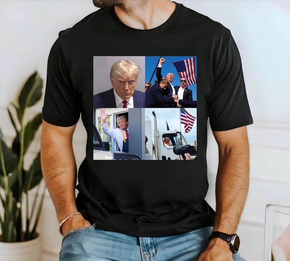 Donald Trump Garbage Truck Shirt  Trump Shot T-shirt  Trump Mcdonalds Shirt