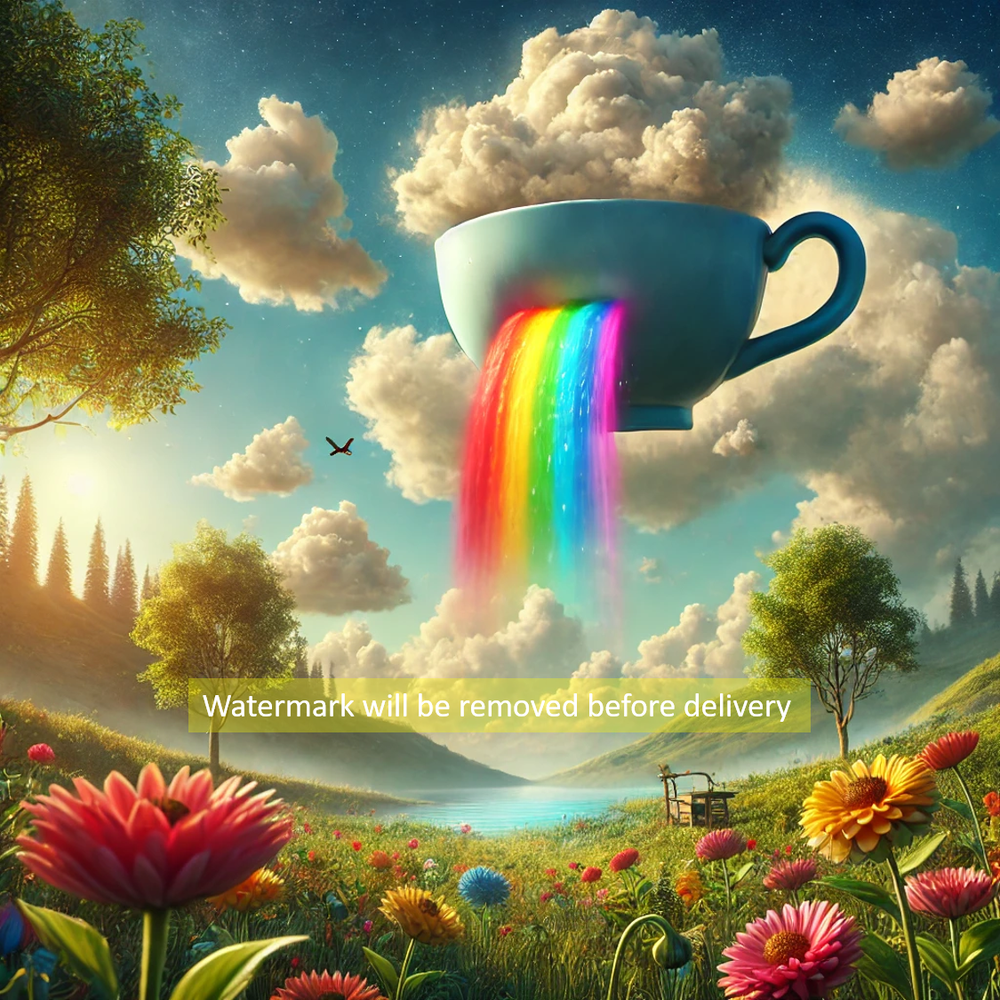 AI Art Digital Wallpaper Background for Desktop & Devices  -image