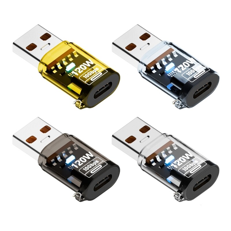 Type-C to USB OTG Adapter for Laptop with Charging Support