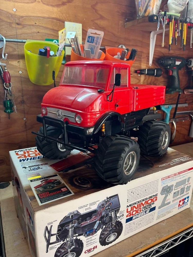 Tamiya Unimog 406 Monster Truck RC Radio Control Set