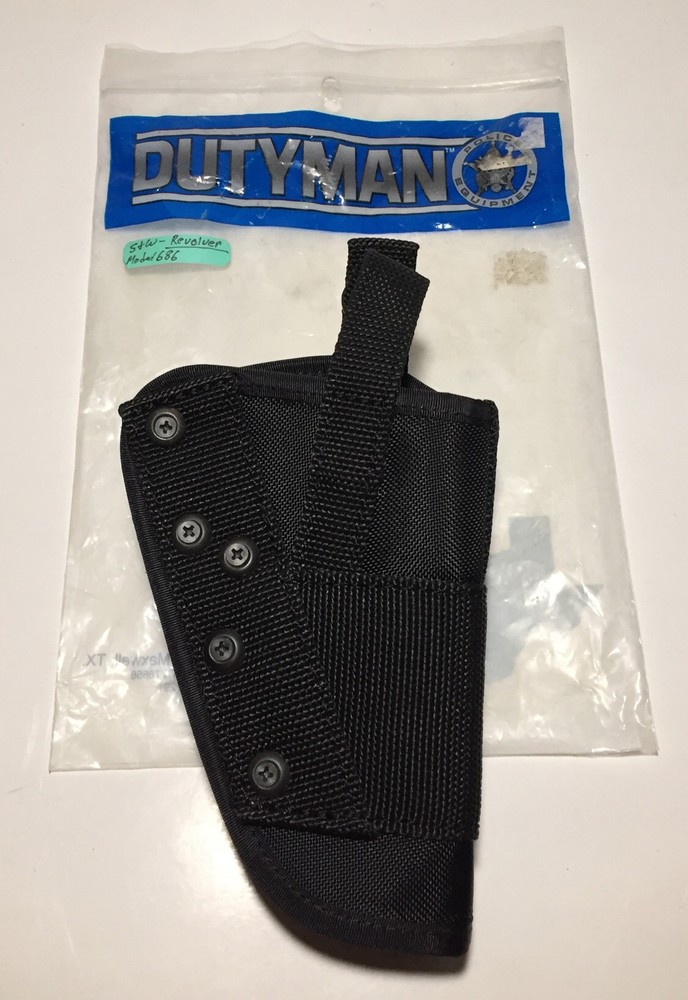 Dutyman S&W 686 Revolver Right Hand Ballistic Nylon Holster