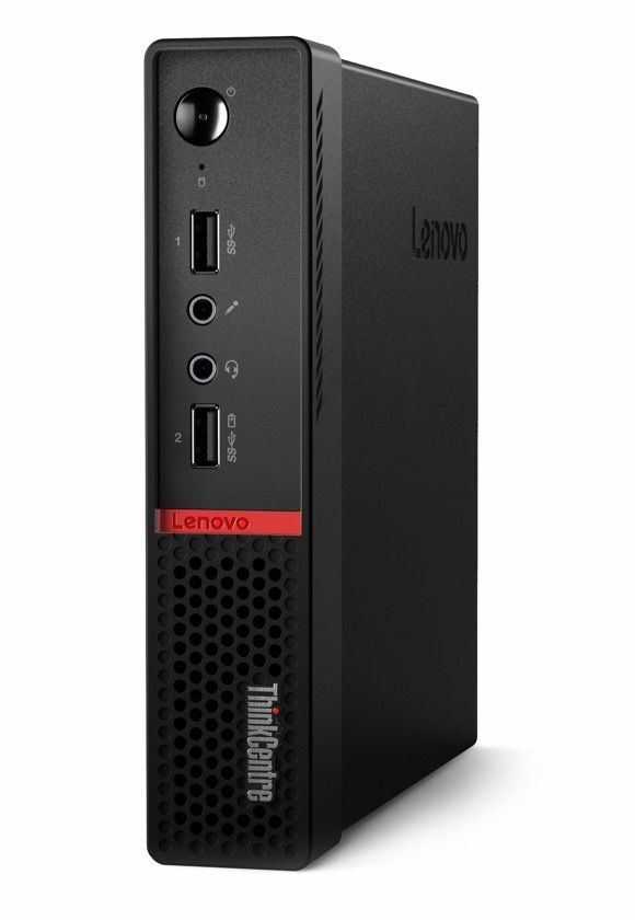 New Lenovo M715q Thin Client with Windows 10 IoT Enterprise, 1TB PCI SSD, 16GB RAM, AMD Radeon R6 Graphics, Compact Design-image
