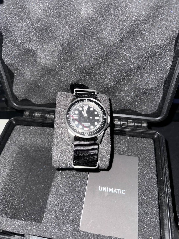 Unimatic Modello Uno U1-F 1/600 limited edition... NEW WITH TAGS, BOX, AUTH,