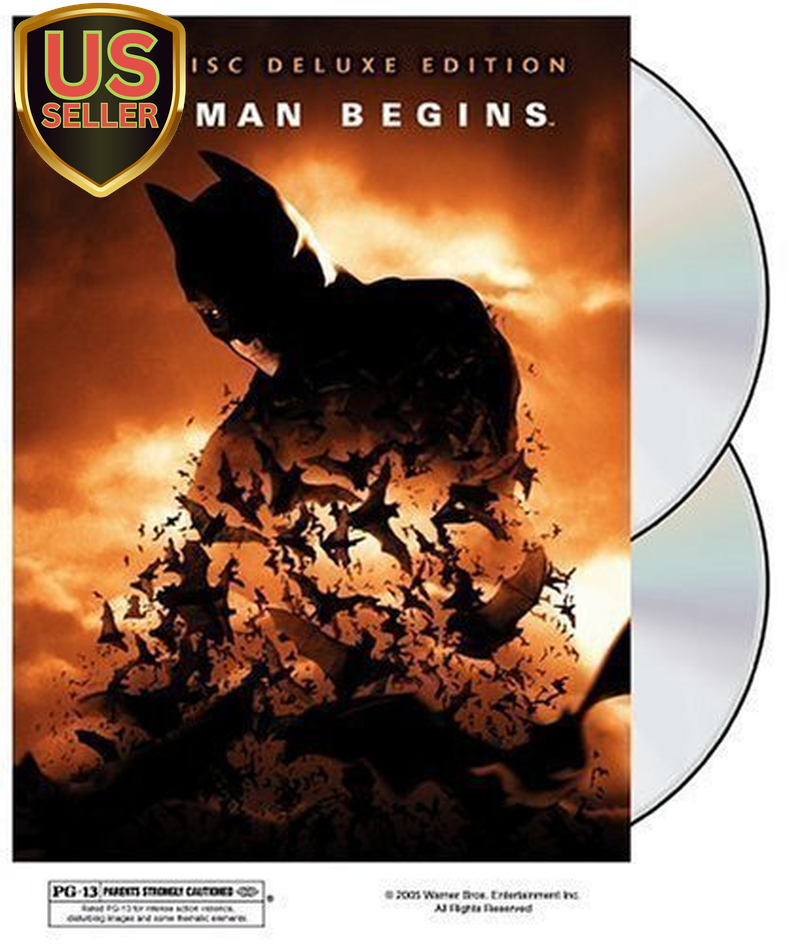 Batman Begins 2-Disc Deluxe Edition by Christopher Nolan Warner Home Video