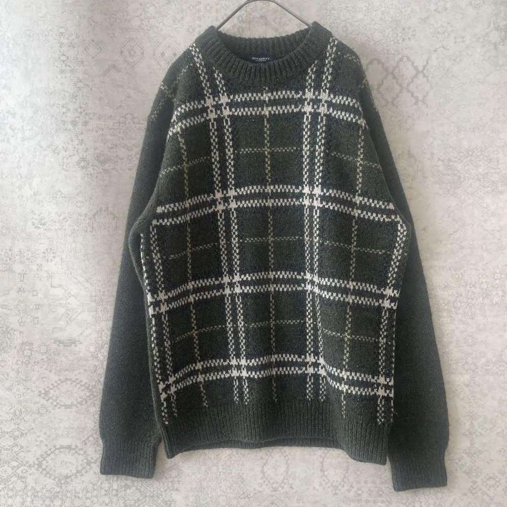 Burberry knit sweater Men's Fashion from Japan