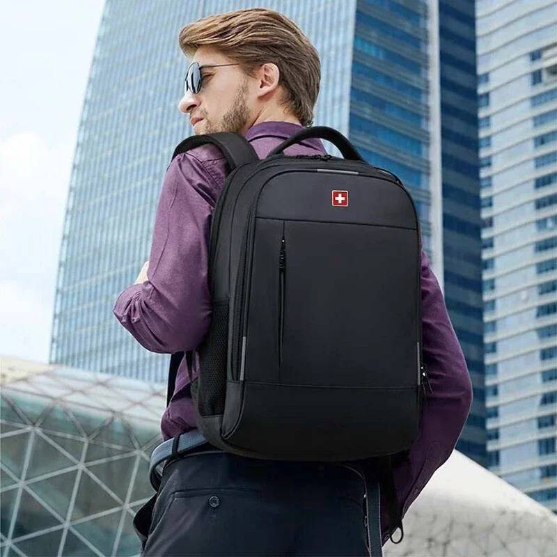 Large Capacity USB Laptop Backpack for Men School Travel Fashion