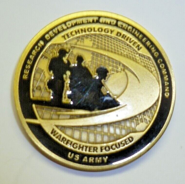 US Army Challenge Coin - Tech-Driven Warfighter Focus