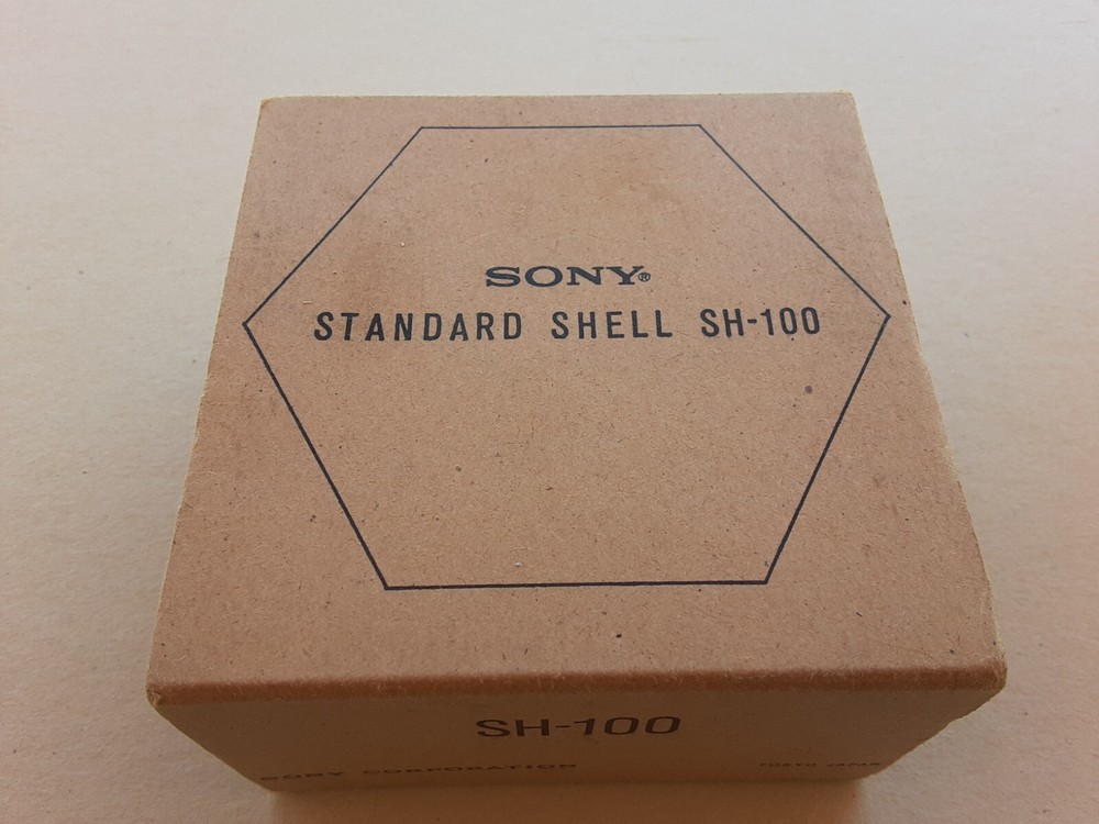 Sony SH-100 adjustable headshell for turntable tonearm with original box
