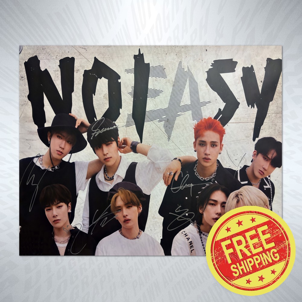 Stray Kids Autograph Reprint Signed 8x10 Photo Signature Poster BUY NOW-image