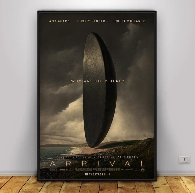 Arrival Poster | Wall Art | Wall Prints | Home Decor | Kraft Paper Print 5