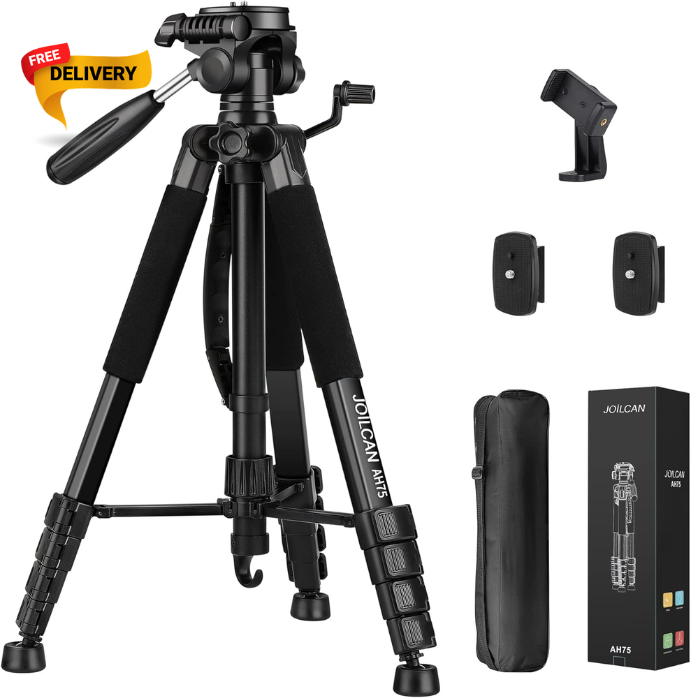 Tripod Camera Tripods 74 Tripod for Camera Phone Video Recording Heavy Duty C...