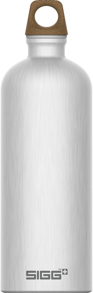 Eco-friendly Recycled Metal Myplanet Travel Water Bottle Swiss-Made by Carbona